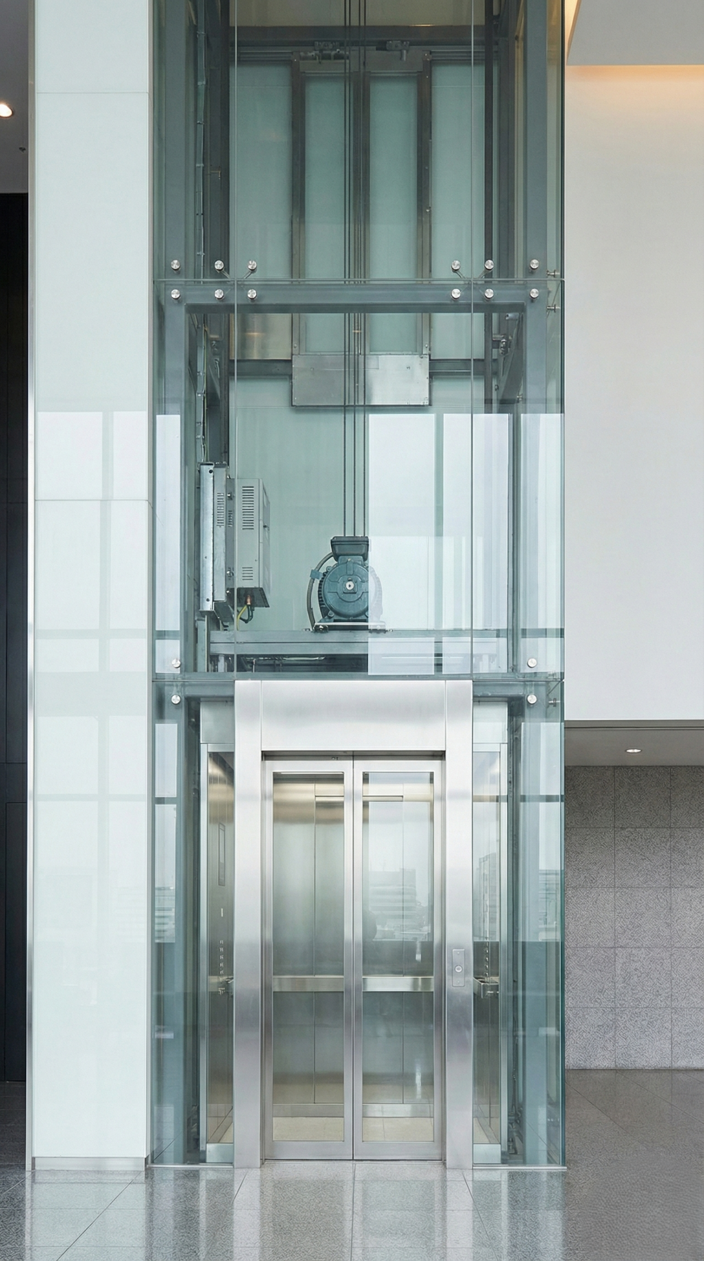 Machine Room Less (MRLGearless)